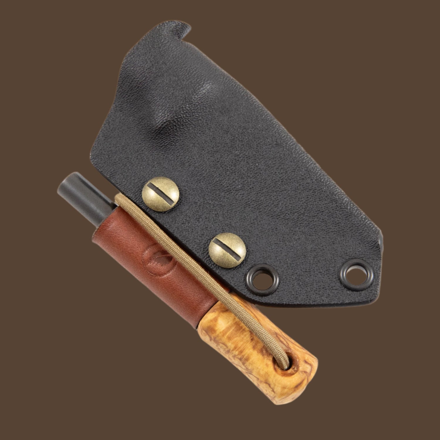 Leather Firesteel Loop for Kydex Sheath - Casstrom Limited
