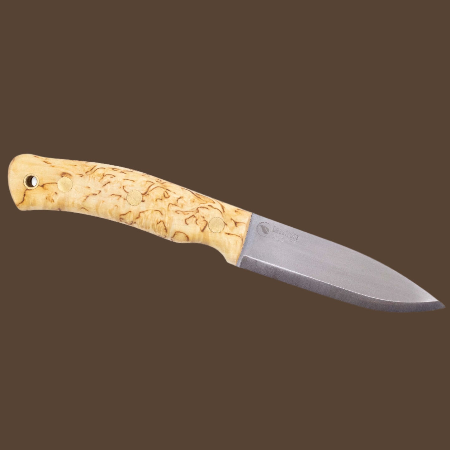 No.10 Swedish Forest Knife - Curly Birch Handle
