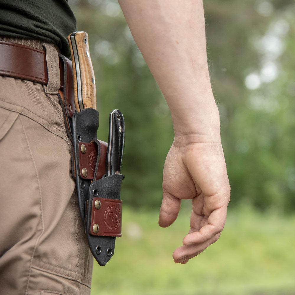 Cognac Belt hanger for Kydex