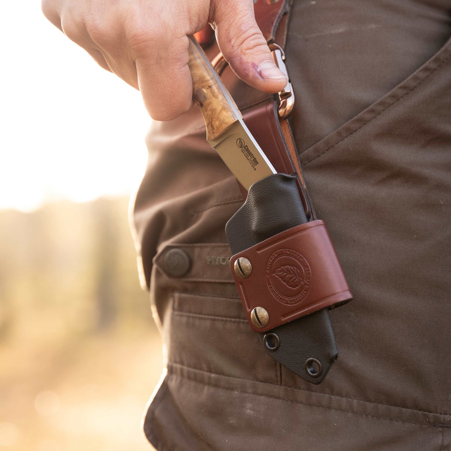 Short Belt hanger for Kydex Sheaths