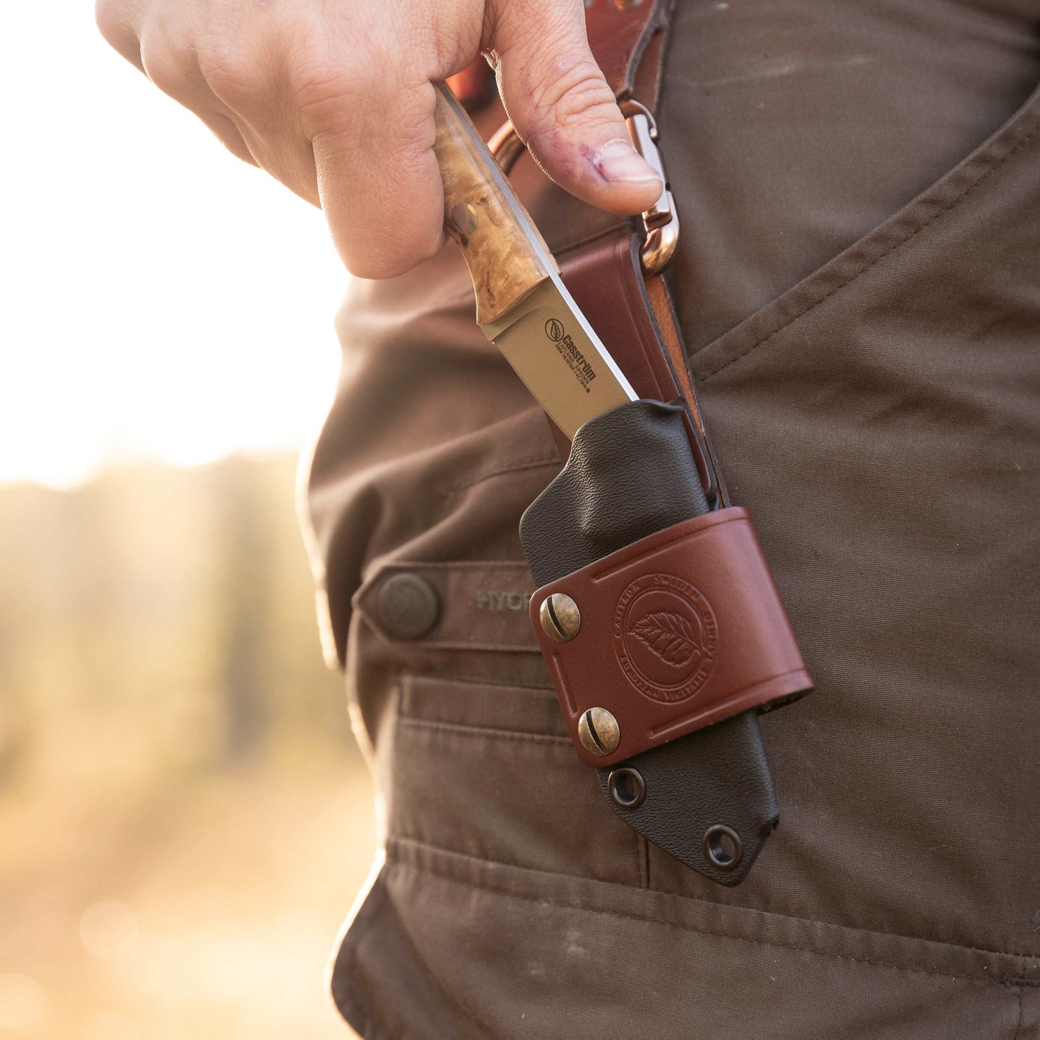 Short Belt hanger for Kydex Sheaths - Casstrom Limited