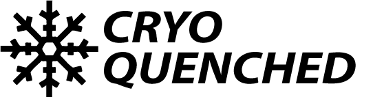 Snowflake logo and term "cryo quenched" alongside. All Casström blades undergo cryogenic treatment.