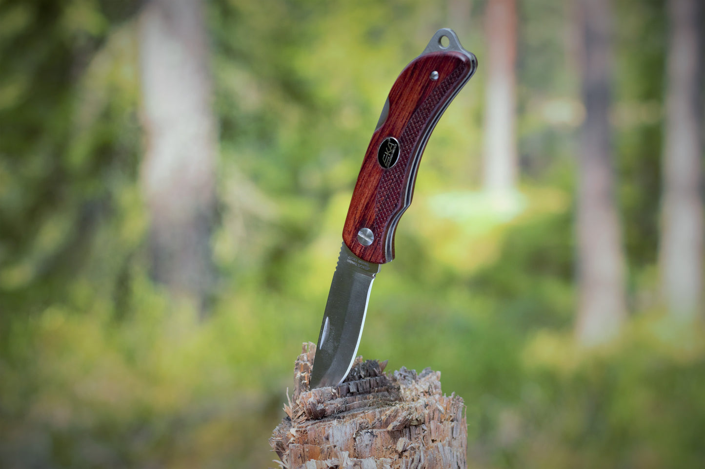 Swede 8 WOOD HANDLE LEATHER SHEATH