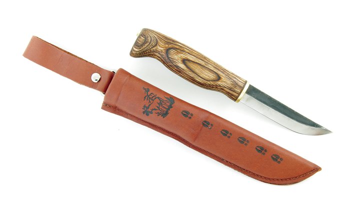Brown Puukko Knife