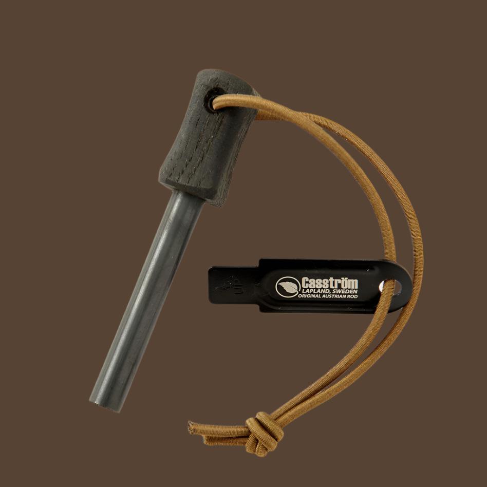 Fire Striker with Bog Oak Handle