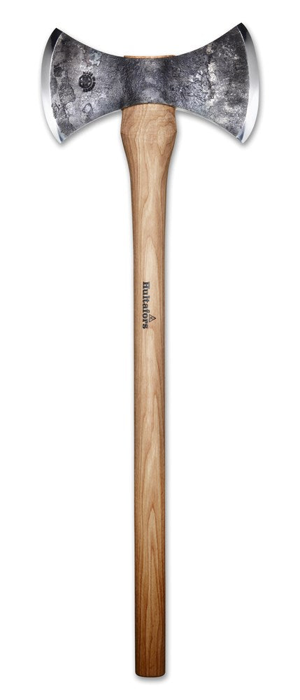 Swedish double bit throwing axe