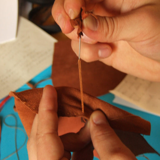 Sew Your Own Reindeer Leather Bag