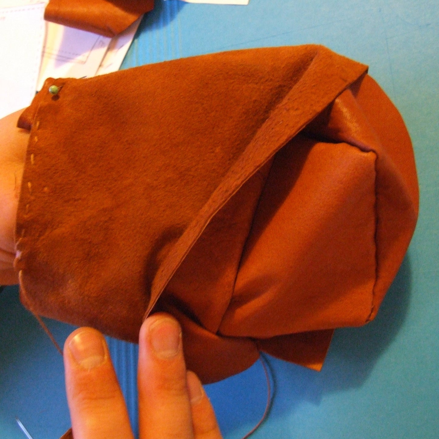 Sew Your Own Reindeer Leather Bag