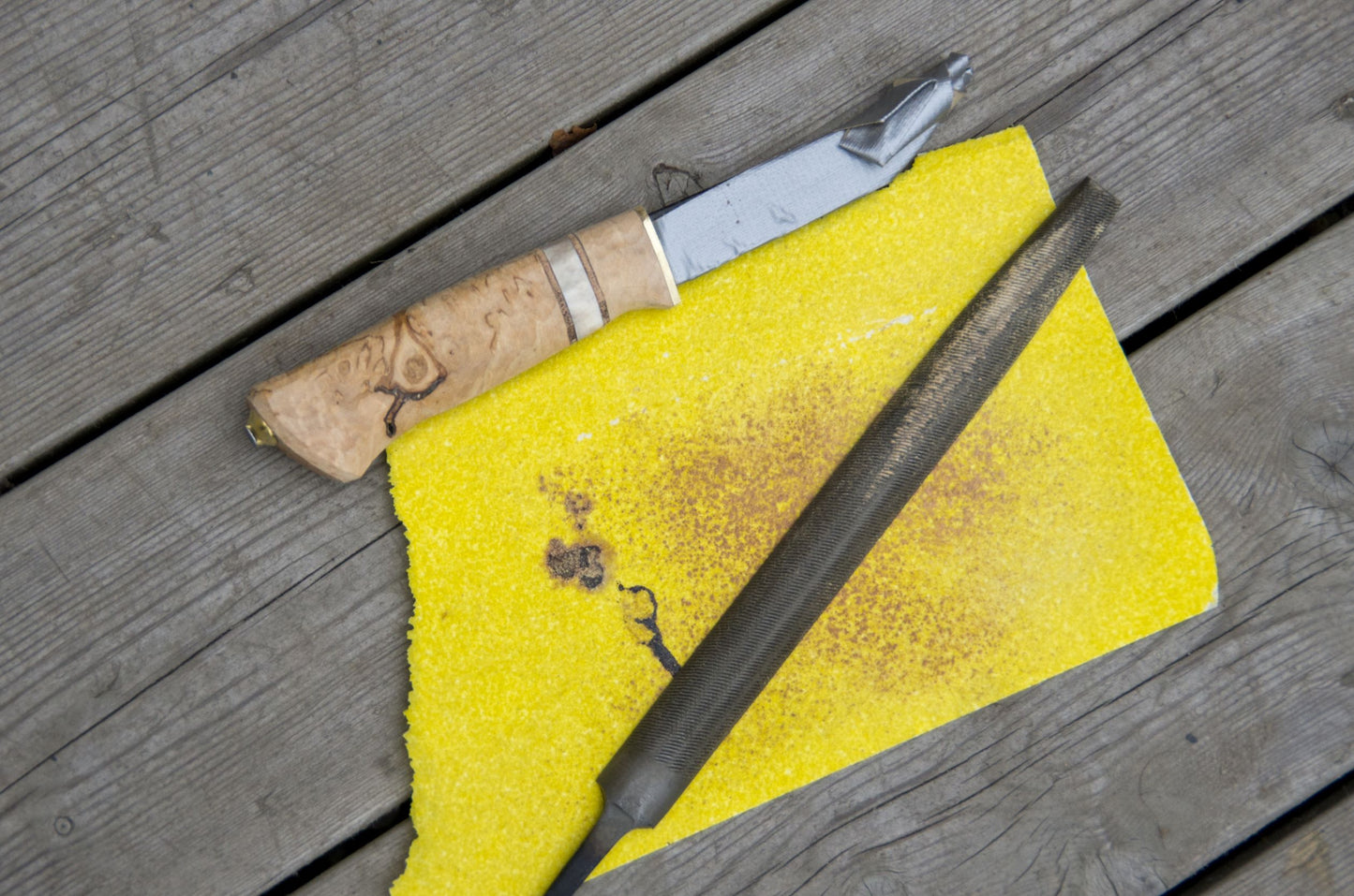 Knife Making Kit - Scandinavian Puukko Knife