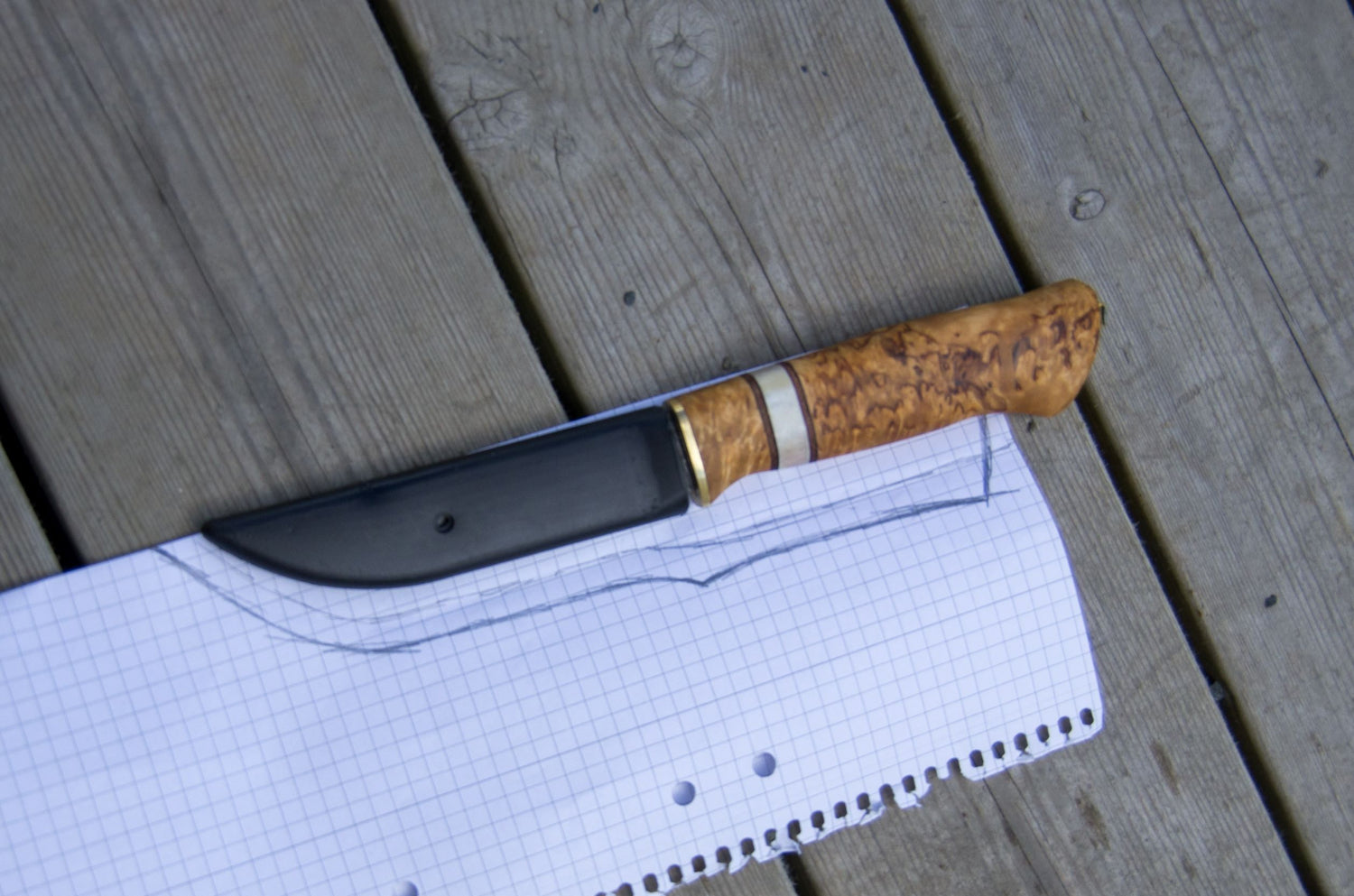 Knife Making Kit - Scandinavian Puukko Knife - Casstrom Limited