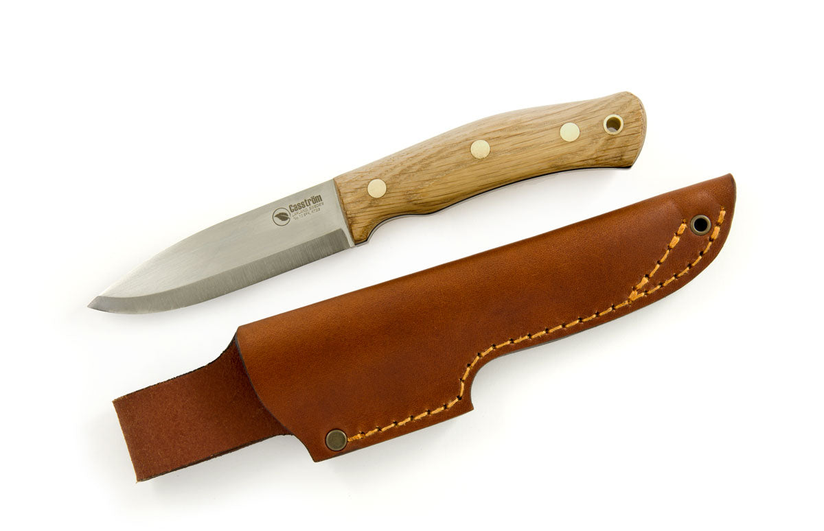 No.10 Swedish Forest Knife - Oak Handle