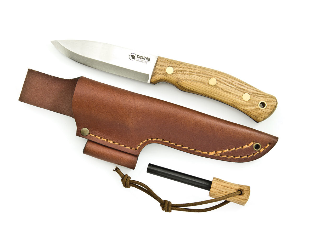 No.10 Swedish Forest Knife - Oak Handle