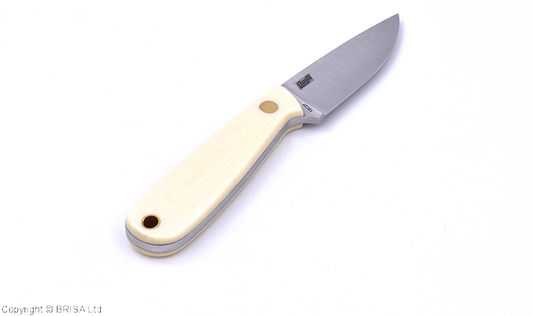 Necker Knife in ivory Micarta