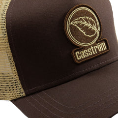 Casström Lapland Trucker Cap with embroidered logo made from ecological cotton and recycled polyester.