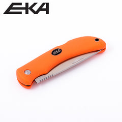 Swede 10 ORANGE HANDLE LEATHER SHEATH - Casstrom Limited