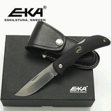 Swede 8 BLACK HANDLE LEATHER SHEATH - Casstrom Limited