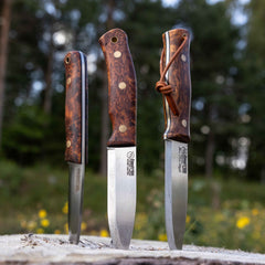 Casström Järv Series - with dark curly birch handle