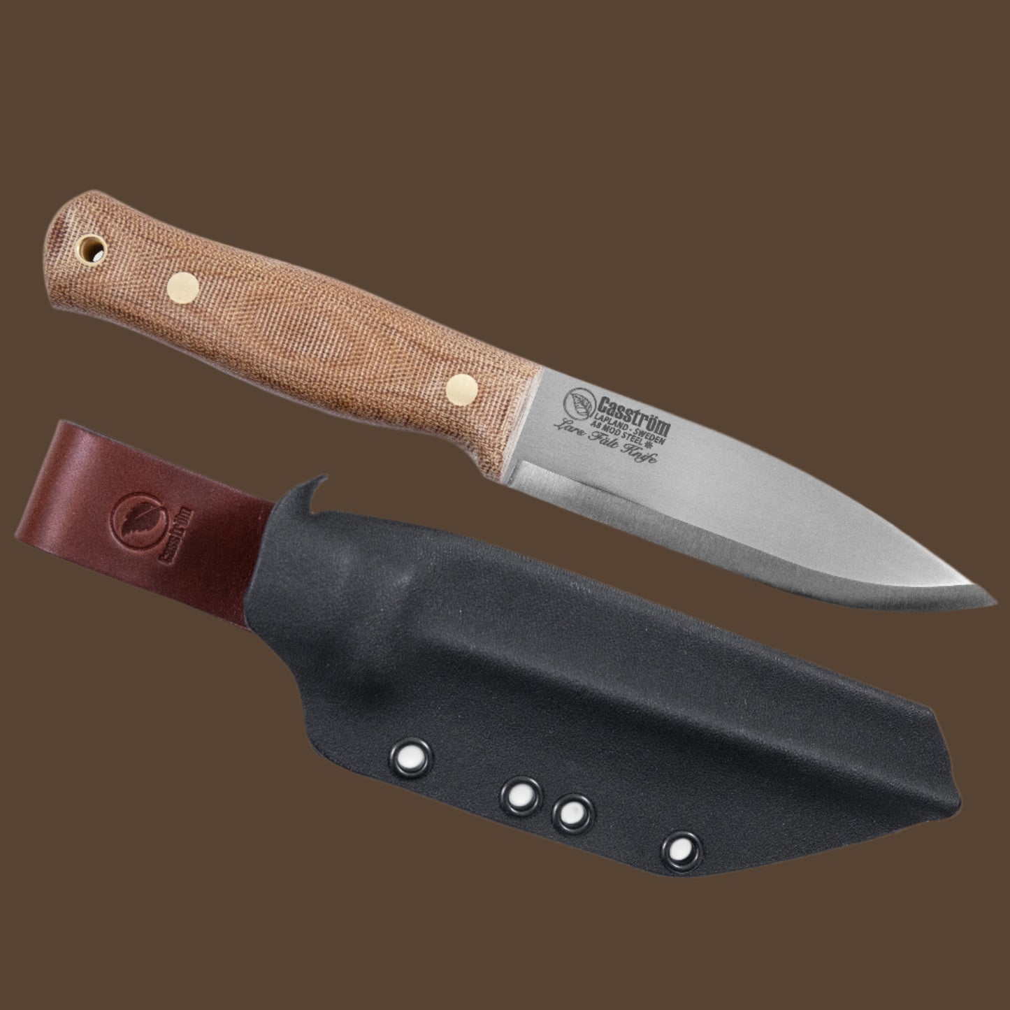 Lars Fält Knife - Canvas Micarta