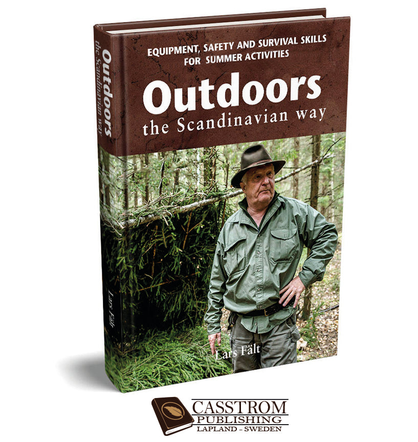 Lars Fält book (front cover) about summer bushcraft skills