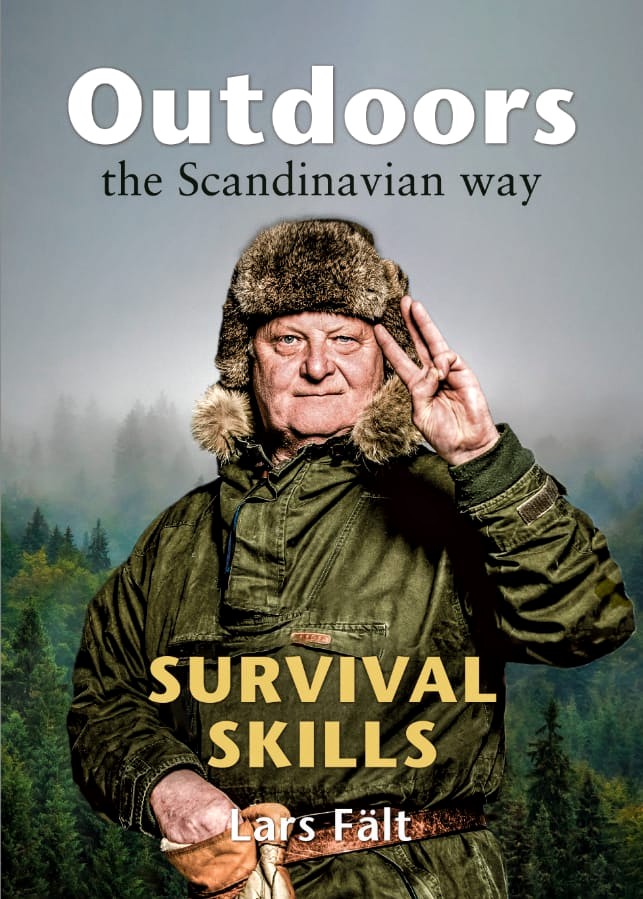 Front cover of "Outdoors the Scandinavian Way" Survival skills by Lars Fält