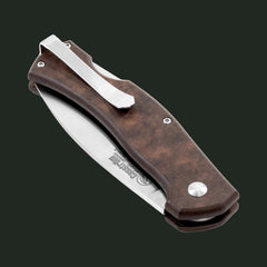 The Lars Fält EDC pocket knife in colour Coffee.