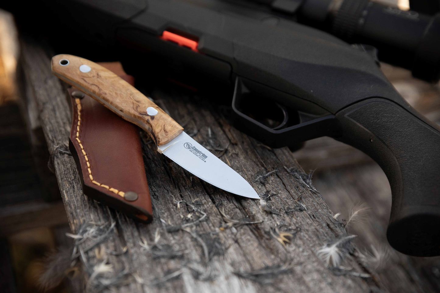 Safari Mini-Hunter LEATHER SHEATH