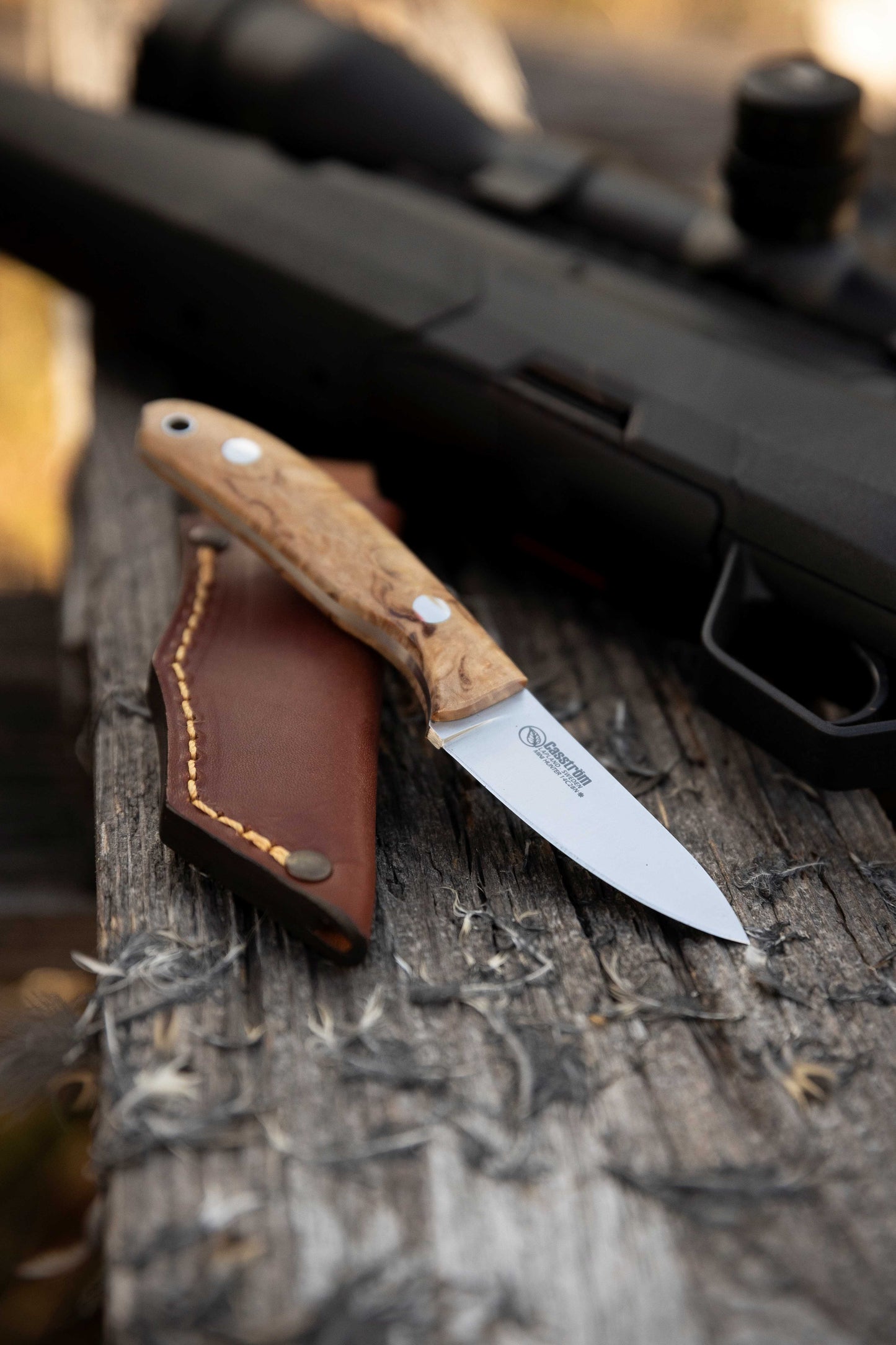 Safari Mini-Hunter LEATHER SHEATH