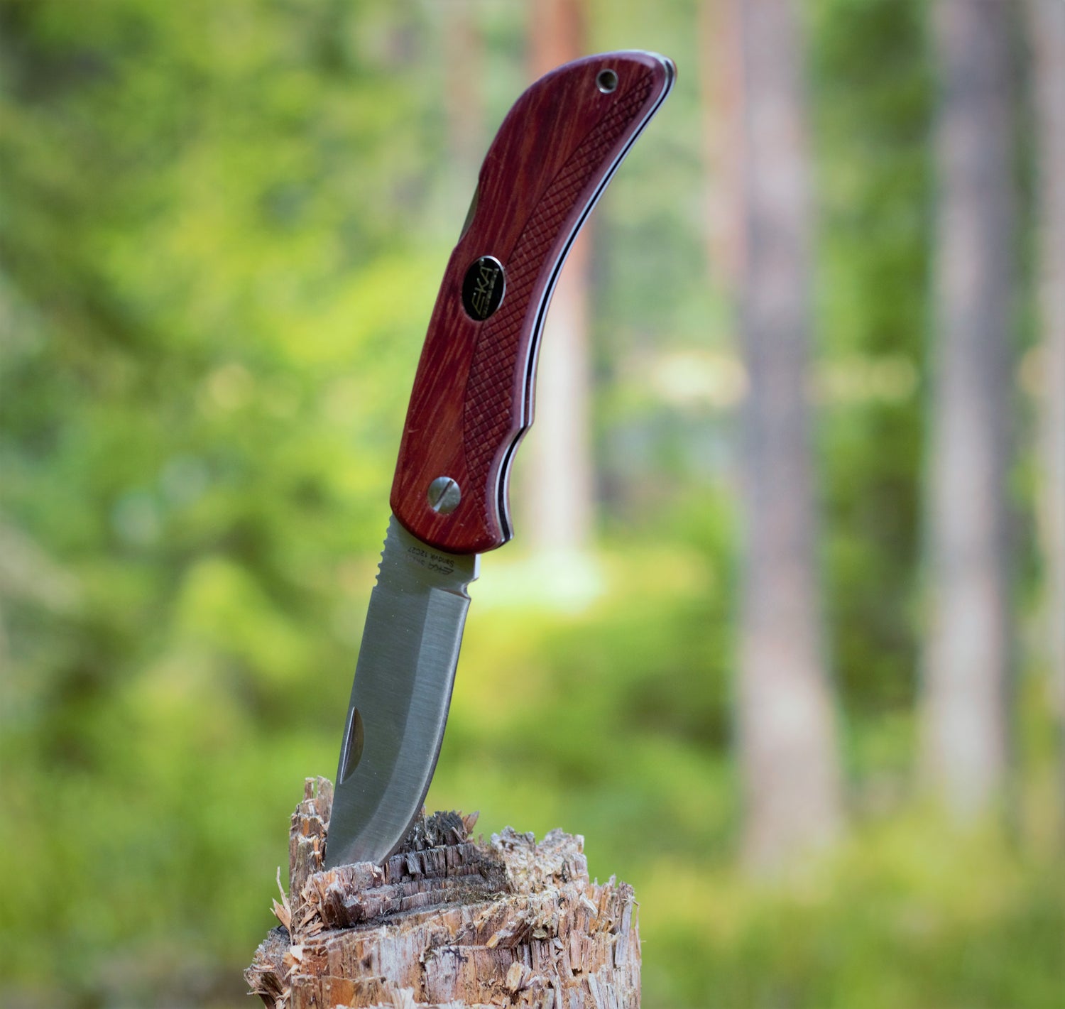 Swede 10 WOOD HANDLE LEATHER SHEATH - Casstrom Limited