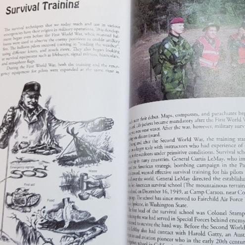 Outdoors the Scandinavian Way - Survival Skills. Page sample talking about survival training.