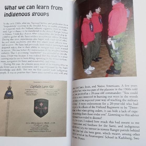 Outdoors the Scandinavian Way - Survival Skills. Page sample talking about what we can learn from indigenous groups