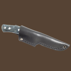 No.10 Swedish Forest Knife in "Ocean" Curly Birch - Casstrom Limited