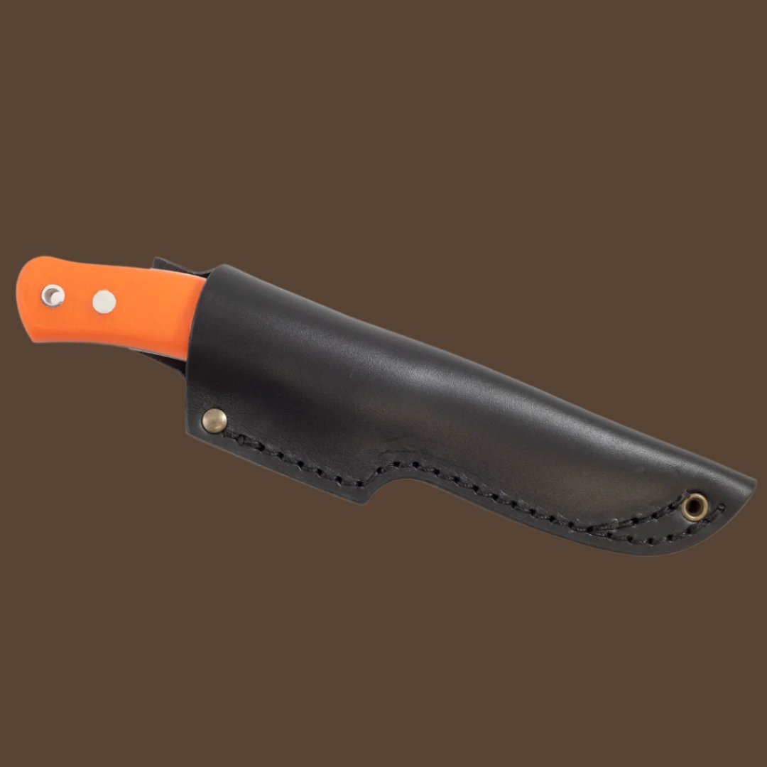 No.10 Swedish Forest Knife in Orange - Casstrom Limited