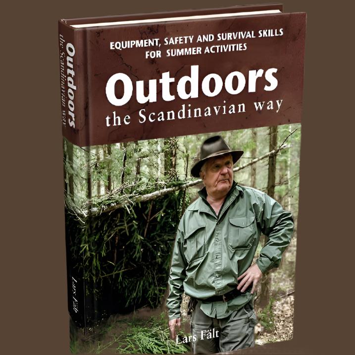 Outdoors the Scandinavian Way by Lars Fält - front cover of the book.