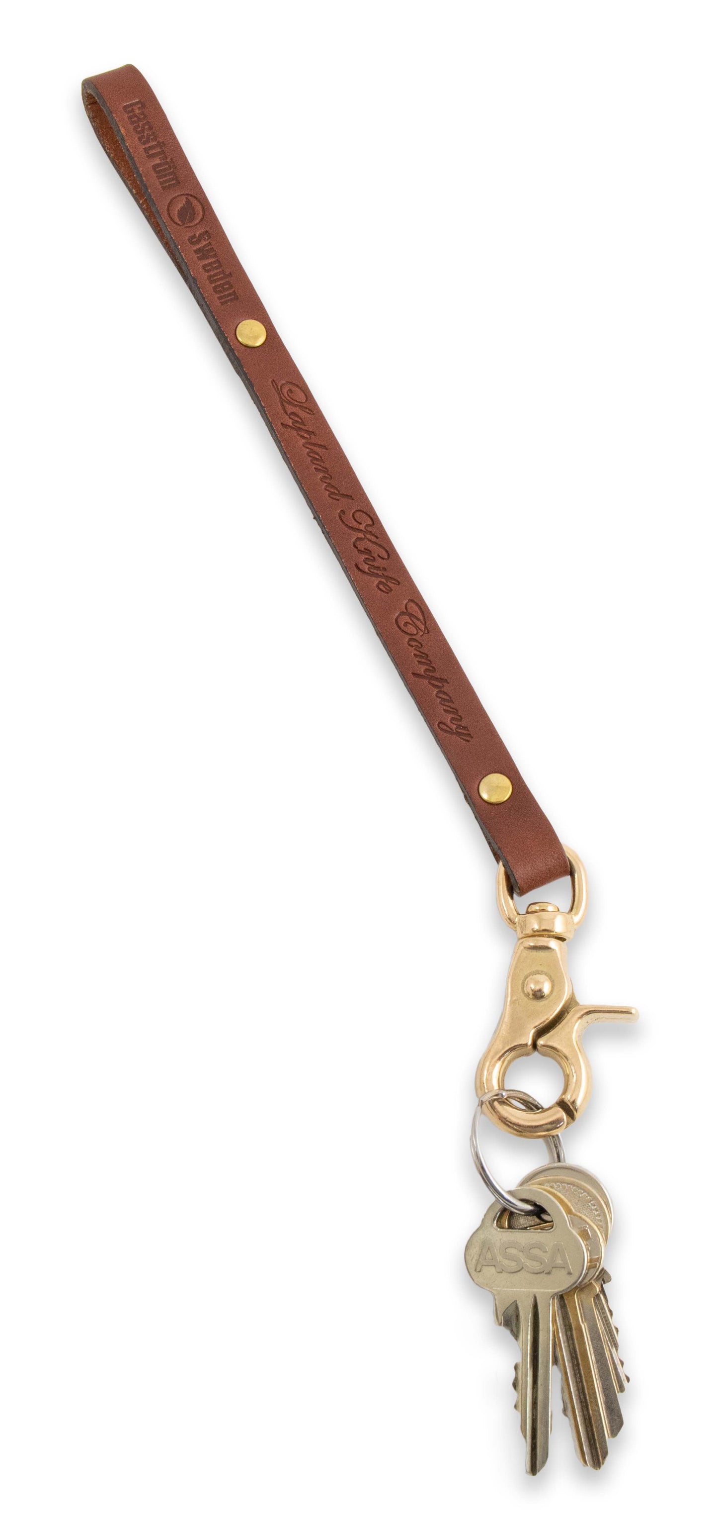 Leather Lanyard with Clasp