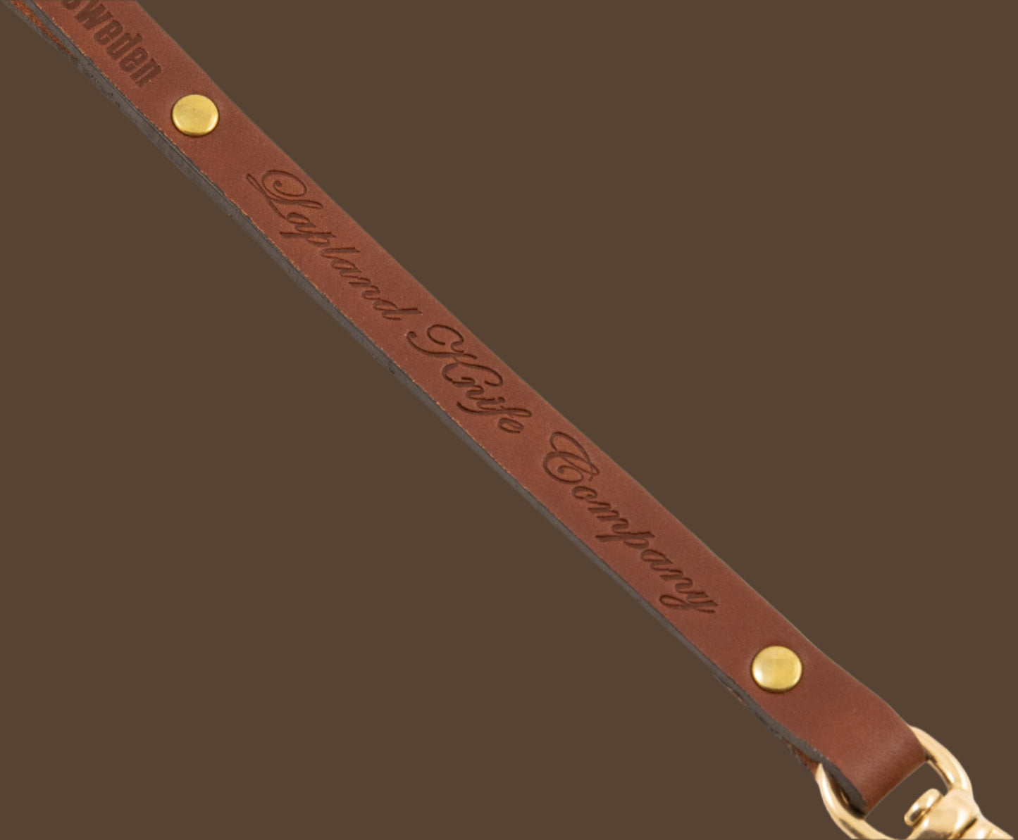 Leather Lanyard with Clasp