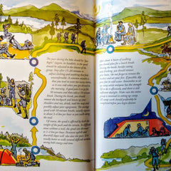 Outdoors the Scandinavian Way by Lars Fält - sample page on hiking in the wilderness.
